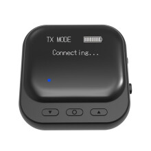 Récepteur Émetteur 5.2 2 en 1 RX TX, Adaptateur Audio Sans Fil avec Écran LED, pour Musique de Voiture et Appels Mains Libres