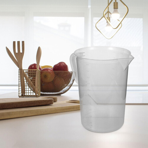 2 δοχεία μέτρησης βαρέως τύπου 5000ml με διαβαθμίσεις διπλής όψης 2