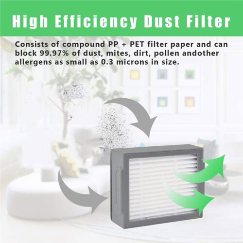 Rolling Brush Hepa Filter Side Brush for   I7 E6 Series Robot Vacuum Cleaner Replacement Accessories Brush 1
