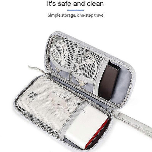 (Style A) Type A reiskabelorganizer, waterdichte draagbare digitale opbergtas, maat S 2
