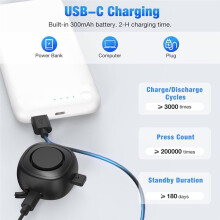 Sonnette de Vélo Électronique Rechargeable pour Vélo de Route et VTT - Accessoires de Cyclisme