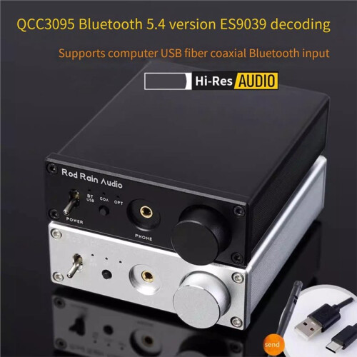 AD8620  5.4 Lossless Decoder ES9039 Decoding APTX LDAC Fever HIFI Receiver High Sound Decoder B 2