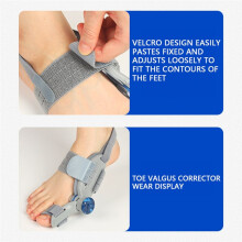 Adjustable Bunion Corrector for Women Toe Valgus Brace & Night Splint for Left or Right Foot