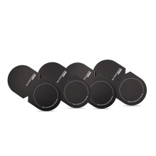 2 Set/4pcs Black Vinyl Record Pickup Clip, Record Cleaning and Protection Pad, Can Leave No Fingerprints
