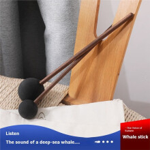 Friction Gong Mallet Gong Resonant Mallet Whales Sound Mallet Whale Singing for Meditation Sound Baths or Yoga A