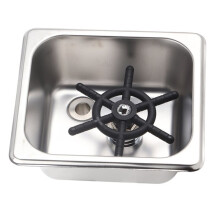 Automatic Stainless Steel Cup Washer Cleaner Glass Rinser for Hotel Bar Coffee Milk Tea Cup