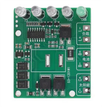 Controlador Solar MPPT de 12 V, Módulo de Carga de Batería de Litio Ternario/Fosfato de Hierro y Litio, Placa de Control de Carga Solar 4s
