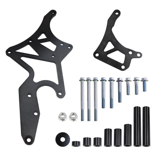 LS Engine Serpentine Alternator Bracket & Power Steering Pump Swap Conversion for  LS1 LS2 LS3 LS6 LS7 Engines