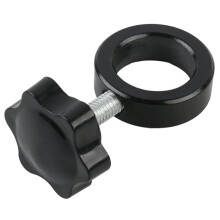 25 mm Metalowy Adapter Słupkowy do Mikroskopu Stereoskopowego z Pierścieniem Mocującym Śrubę 25 mm