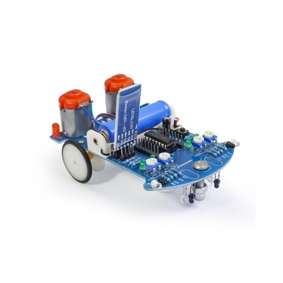 D2-6 Remote Control Car Kit Gravity Induction Tracking Obstacle Avoidance Microcontroller Car Welding 4713675734359