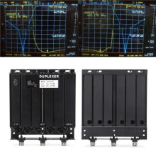HF400-470MHz 50W Duplexer for Radio Repeaters with Preset Low Frequency 455MHz & High Frequency 465MHz