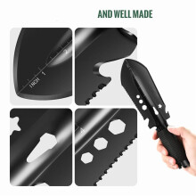 Garden Shovel, Portable Ultralight Small Camping Shovels with Carrying Bag, for Gardening and Camping