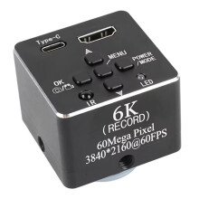 6K 4K 1080P 60FPS 60MP -Kompatibel USB-Videolabbmikroskopkamera C-Mount-Lins för Mobil PCB-Reparation och Lödning