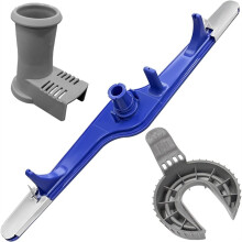 Kit Braccio Irroratore Inferiore Lavastoviglie 154568001 con Filtro di Scarico di Supporto 5304517203 per per , Blu