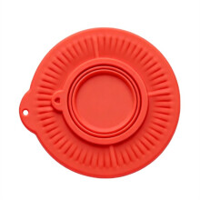 Silicone Mixer Bowl Cover 4.5-5 Quart Universal  Guard Lid for Stand Mixer Baking Cream Kitchen Supplies Red