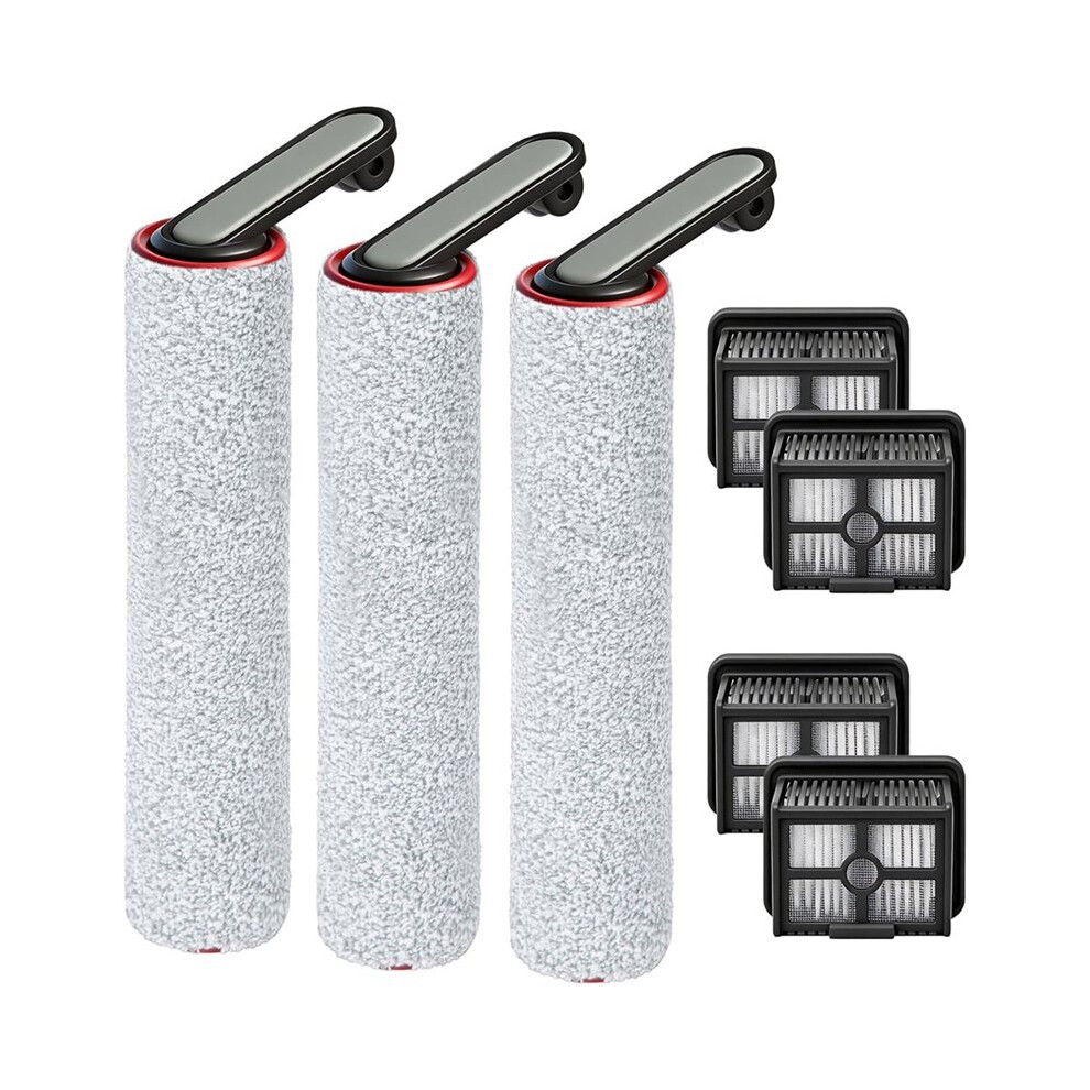 Roller Brush And Filter Replacement For H12 Pro, H12 Dual, G10 Pro Cordless Wet Dry Vacuum Cleaner Accessories 6033652620399