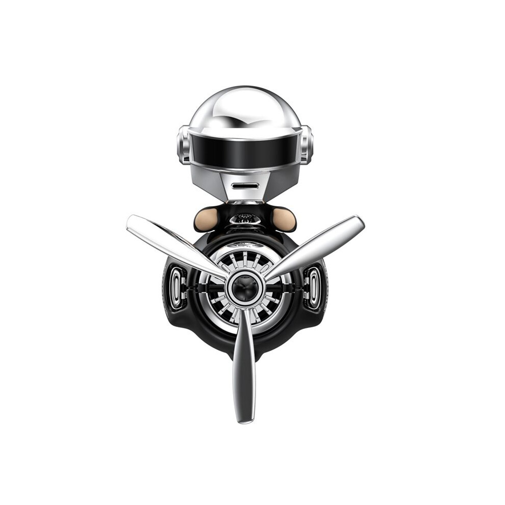 Cool Car Air Freshener With Propeller Plane Design Vent Clip Fragrance 6032542297741