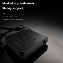 Elektronisch Pianopedaal Muziekinstrumentaccessoires Sustainpedaal Voetpedaal voor Keyboard Elektrische Piano'S 3,5 mm