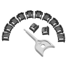 Locking RJ45 Port/Dust Blocker,RJ45 Dust Cover Cap Female Port Plugs Protector,Compatible RJ45 Port Devices