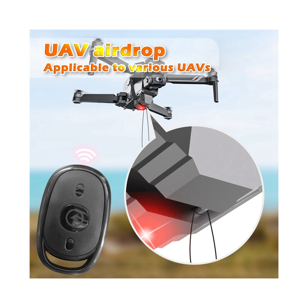 Drone Airdrop Thrower System 2.4 Remote Control General Payload Delivery Thrower Air Dropper Device Drone Accessories 4711226843628