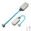 Portable Handheld Work Light with Bottom Magnet Flexible Hose Rechargeable Flashlight for Maintenance Outdoor Camping 1