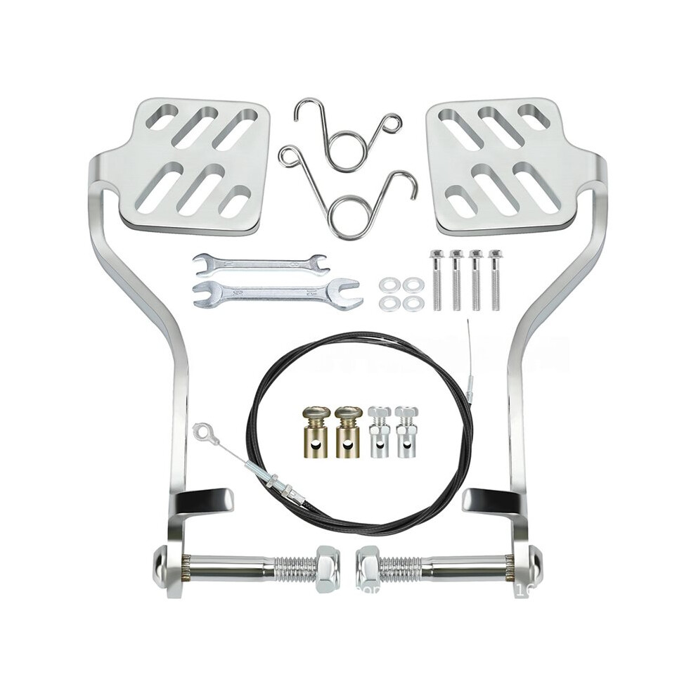 Go Kart Pedals Kit With Brake & Throttle Pedal For 212 196Cc 6.5Hp Yerf Dog Manco Kandi Carter Azusa 71" Cable 4712370267896