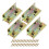4 Pcs Bed Rail Brackets with 32 Pcs Srews, High Quality Bed Frame Brackets, Rust Proof Bed Frame Hardware for Headboards 1
