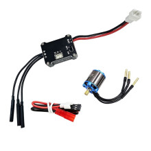 25A ESC 1212 5000KV Outer Rotor Brushless Motor Kit for 1/30 Axial SCX30 1/18 TRX4M FCX18 1/24 SCX24 RC Crawler