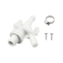 Nuevo Kit de Válvula de Agua de Plástico 385311641 para la Serie 300 para Reemplazo de Inodoro Marino Sealand RV Válvula de Agua R1I4