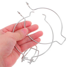 10pcs Stainless Steel Jar Wire Clamp Mouth Glass Jar Sealing Buckles Replacement Wire Lock for Food Storage and Canning