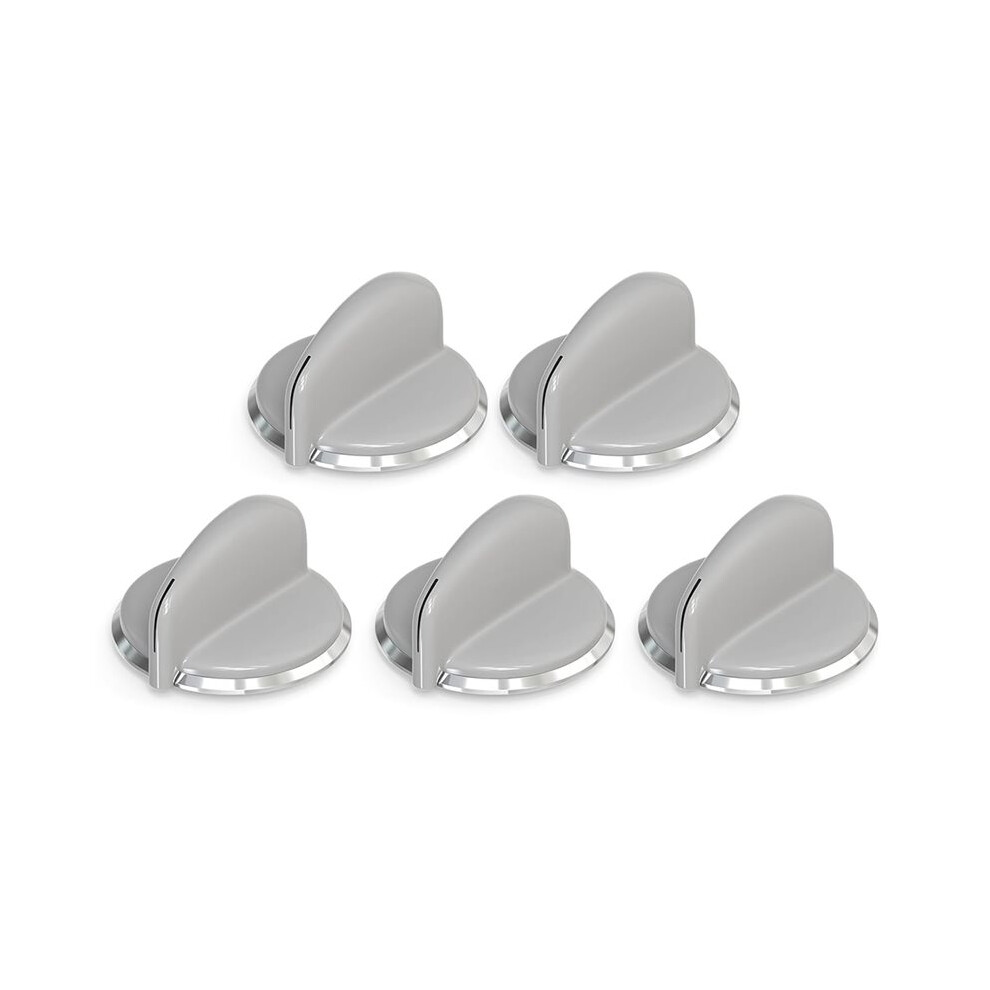 5Pcs Wh01x10462 Dryer Knob Replacement For Ge Hotpoint Dryers - Control Knob For Dryer 4711474061065