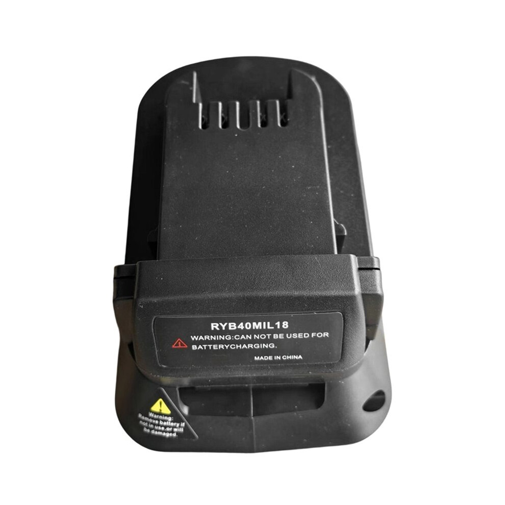 Saudism Ryb40mil18 Battery Adapter For 40V Li-Ion Battery Convert To For 18V Battery,