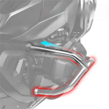 Motorcycle Engine Anti Collision Bar Stainless Steel Bar Pillar Frame Protection for R1300GS 2023-2026