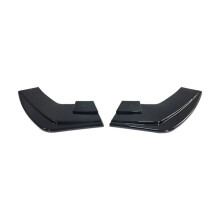 Car Rear Bumper Side Splitters Side Diffuser Exhaust Trim Splitters Accessories for 1 Series M Pack F20 2015-2019