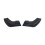 Car Rear Bumper Side Splitters Side Diffuser Exhaust Trim Splitters Accessories for  1 Series M Pack F20 2015-2019 2