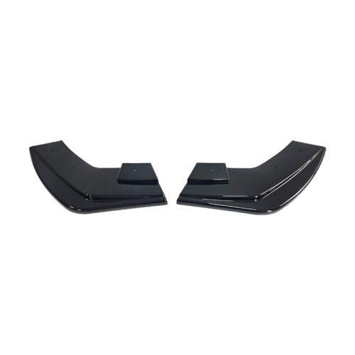 Car Rear Bumper Side Splitters Side Diffuser Exhaust Trim Splitters Accessories for  1 Series M Pack F20 2015-2019 1
