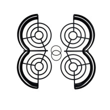 For AVATA 360 Propeller Guard Drone Accessories Prop Protector for AVATA 360 Protective Blade Bumper Black