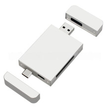 Lecteur de Cartes D'Extension CF Express USB 3.1 Type-C et Type-A pour Cartes Mémoire CFE Type-B, Compatible avec les Appareils Photo pour R5 et