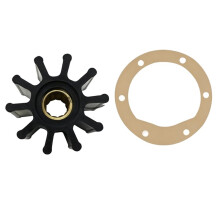 Kit de Turbine de Pompe à Eau pour 3588475, Turbine Flexible en Caoutchouc pour Pompe de Refroidissement