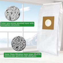 10er-Packung Staubsaugerbeutel Typ Y Als Ersatz für  WindTunnel Typ Y, Z, YZ (Ersatzteilnummer 4010100Y)