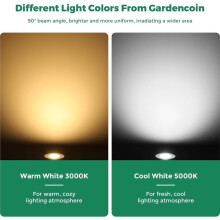 Outdoor Recessed LED Lights, 12-24V Low Voltage Landscape in Ground Well Light, Underwater Pond Light,6 Pack