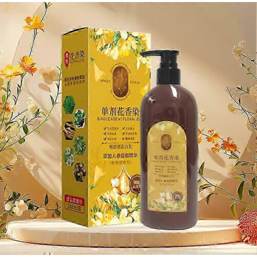 (Black) Tintura per capelli nutriente a base vegetale, tinta per capelli nutriente a base vegetale, a lunga 2