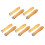 Wooden File Handle with Strong Metal Collars 10PCS, Screwdriver Hand Drill File Handle Cutting Tool 1