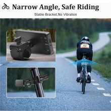 1080P Bike Bicycle Mirror 4.3" Screen Night Vision Handlebar Camera Bicycle Rear View Camera Handlebar Camera for Ebike