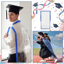 Graduation Money Cape 67''X32.7'' for Unisex Grads Cash Gifts Middle School High School College Graduation Party