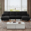 Corduroy U Shaped Sectional Sofa with Double Chaise 11