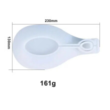 Creative Handmaade DIY Spoon Coaster Tray Silicone Mold Plate Storage Box Epoxy Resin Mold Jewelry Mold Jewelry Accessory Crafts