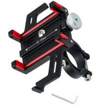 Support de Téléphone pour Moto et Vélo Électrique, en Alliage D'Aluminium CNC, à Cinq Griffes, Mécanique