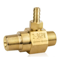 2-3 Gpm Chemische Injector 100774 voor General Pump Hogedrukreiniger, Stroomafwaartse Injector voor Hogedrukreiniger, Zeepinjector 3/8"