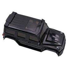 Carrosserie met Lichtbak Bevestiging Reservewiel Bevestiging voor 1/30 voor Axial SCX30 RC Crawler DIY Upgrade Onderdeel Zwart